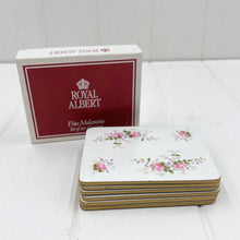 Load image into Gallery viewer, Royal Albert Lavender Rose Coasters
