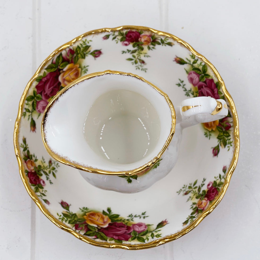 Royal Albert Old Country Roses Small Pitcher and Bowl