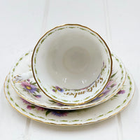 Royal Albert Flower of the Month September Trio