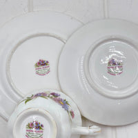 Royal Albert Flower of the Month September Trio