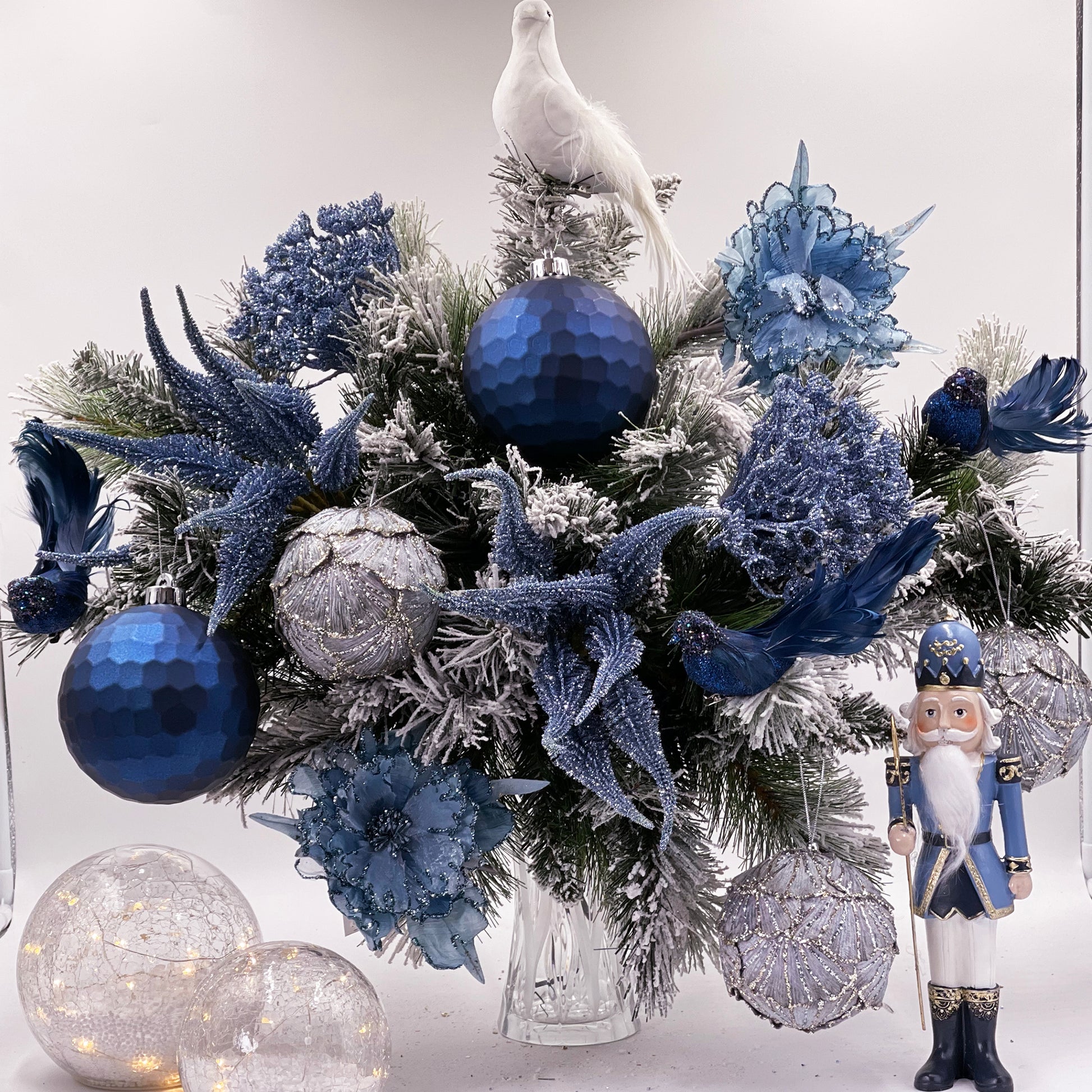 Dymm Bauble (Set of 2) Navy