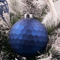 Dymm Bauble (Set of 2) Navy