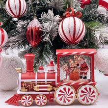 Load image into Gallery viewer, Candy Cane Santa Train
