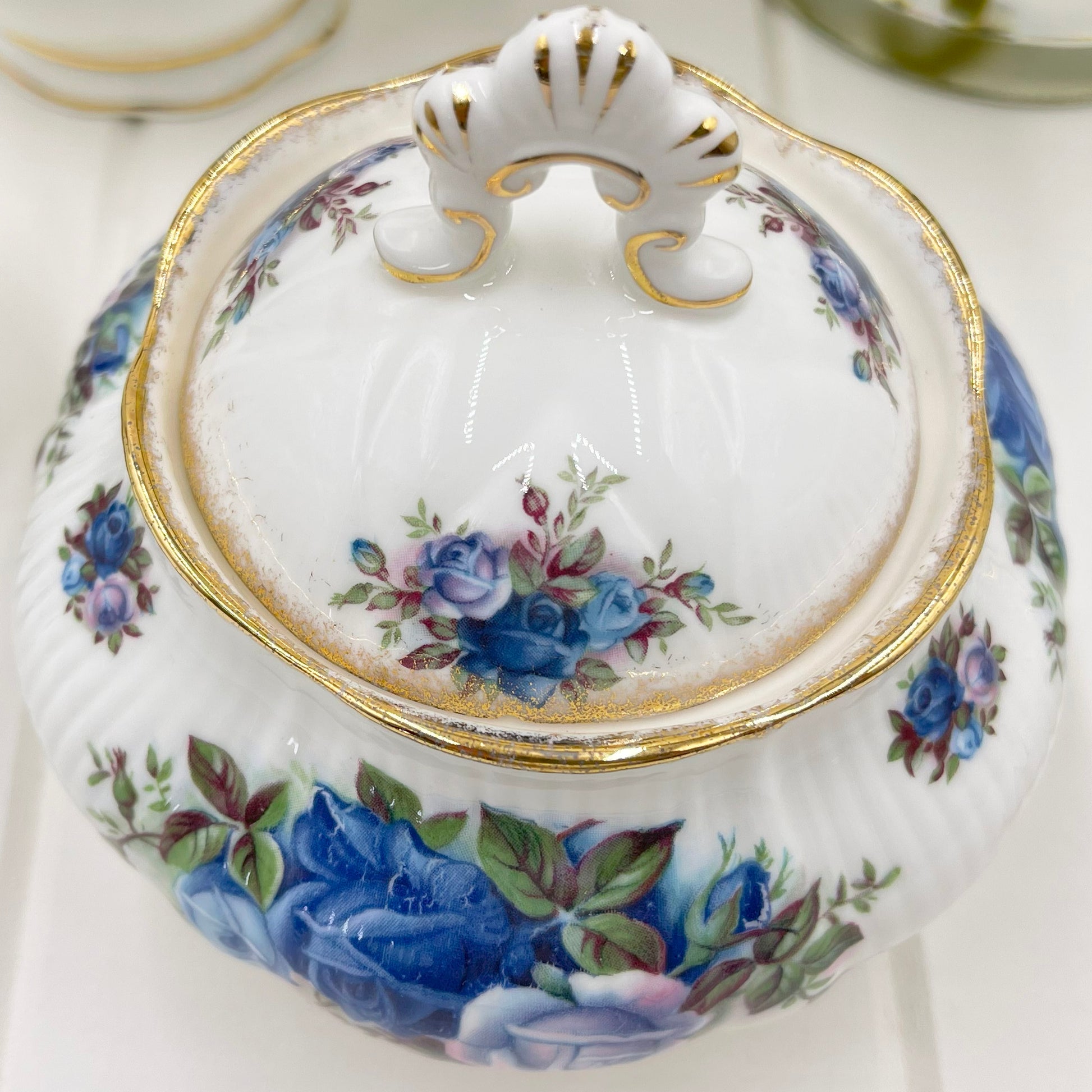Royal Albert Vintage Moonlight Rose Lidded Sugar Bowl (2nd Quality)