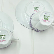 Load image into Gallery viewer, Shelley Vintage Dainty Mauve Demitasse Coffee Cup and Saucer Duo
