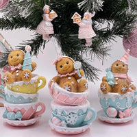19.5cm Gingerbread Teacup - Exquisite Homewares 