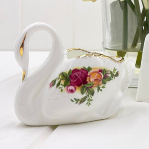 Royal Albert Vintage Old Country Roses Swan