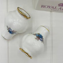 Load image into Gallery viewer, Royal Albert Vintage Moonlight Rose Pepper &amp; Salt Pots
