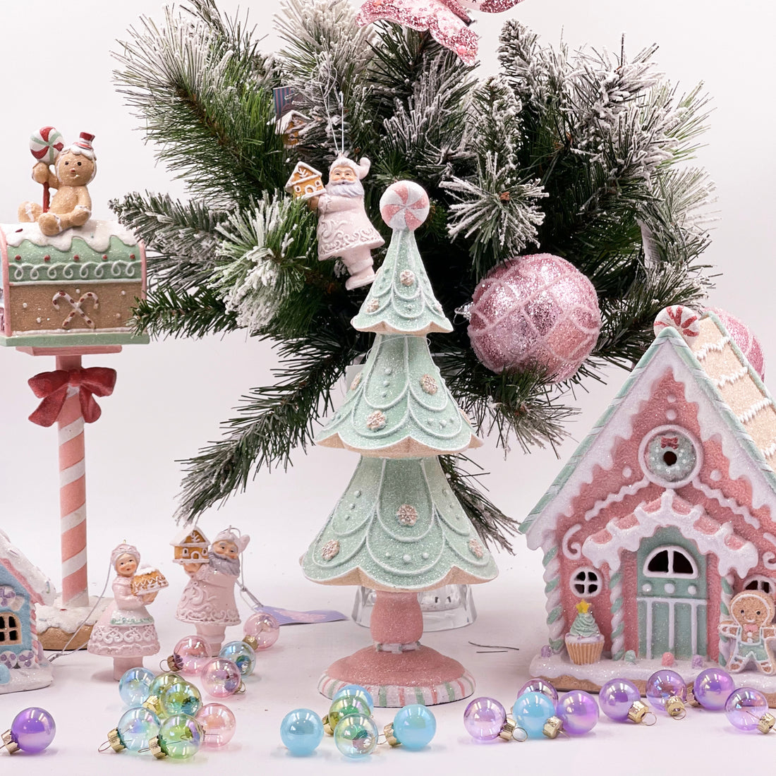 Pastel Piped Candy Tree