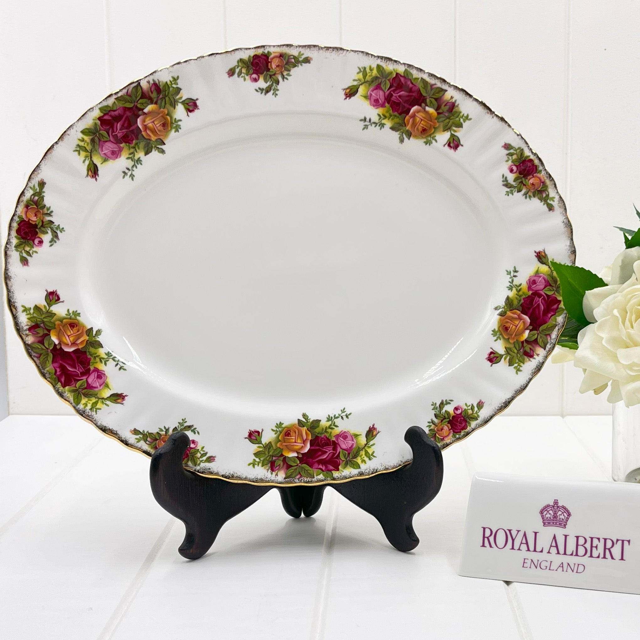 Royal Albert Vintage Old Country Roses Platter