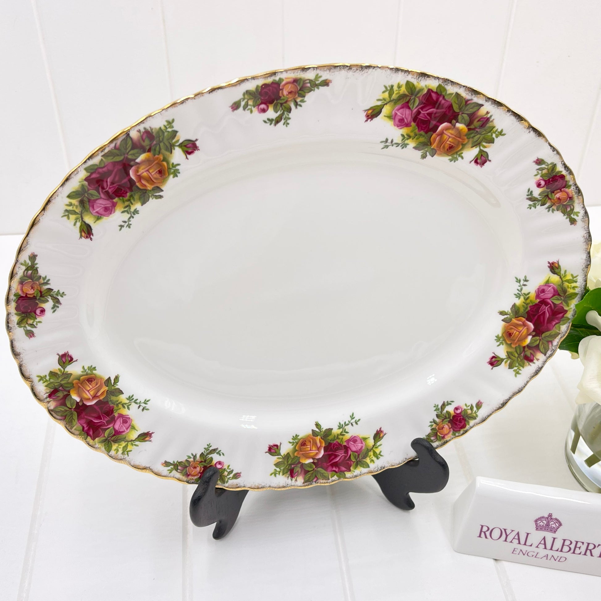 Royal Albert Vintage Old Country Roses Platter