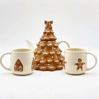 Ceramic Gingerbread House Mug - House Journey