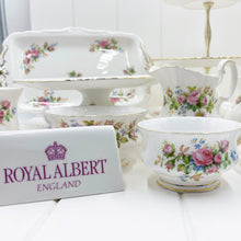 Load image into Gallery viewer, Royal Albert Vintage Moss Rose Open Sugar Bowl
