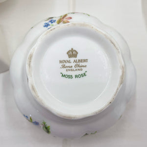 Royal Albert Vintage Moss Rose Open Sugar Bowl