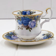 Load image into Gallery viewer, Royal Albert Moonlight Rose Demitasse Duo
