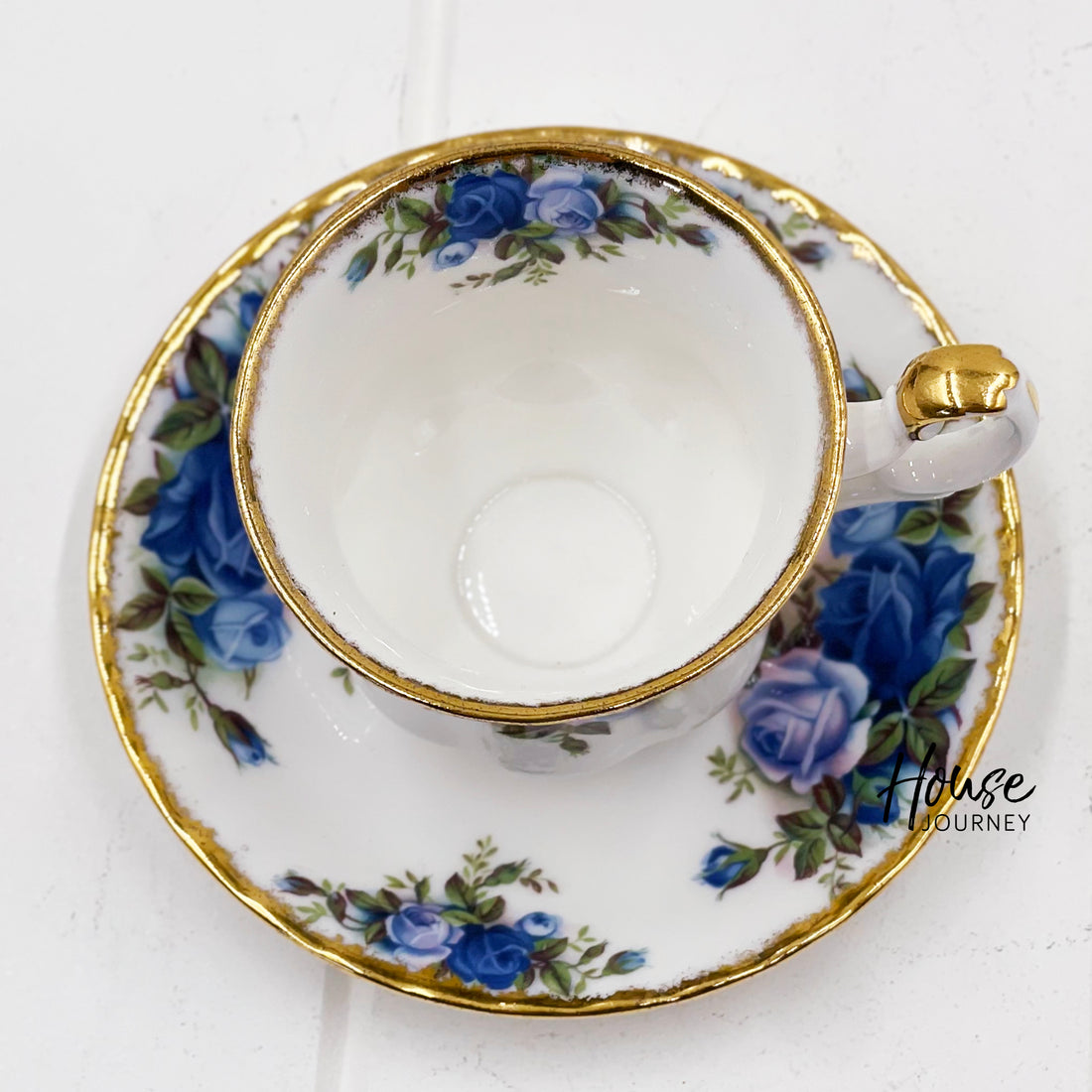 Royal Albert Moonlight Rose Demitasse Duo