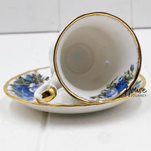 Load image into Gallery viewer, Royal Albert Moonlight Rose Demitasse Duo
