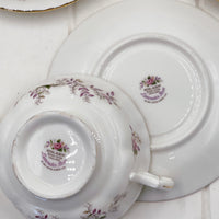 Royal Albert Lavender Rose Soup Coupe and Saucer