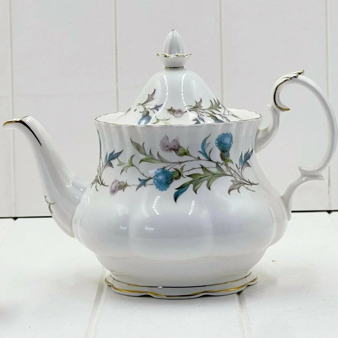Royal Albert Brigadoon Large Teapot - Exquisite Homewares 