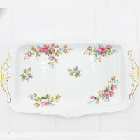 Royal Albert Vintage Moss Rose Sandwich Tray