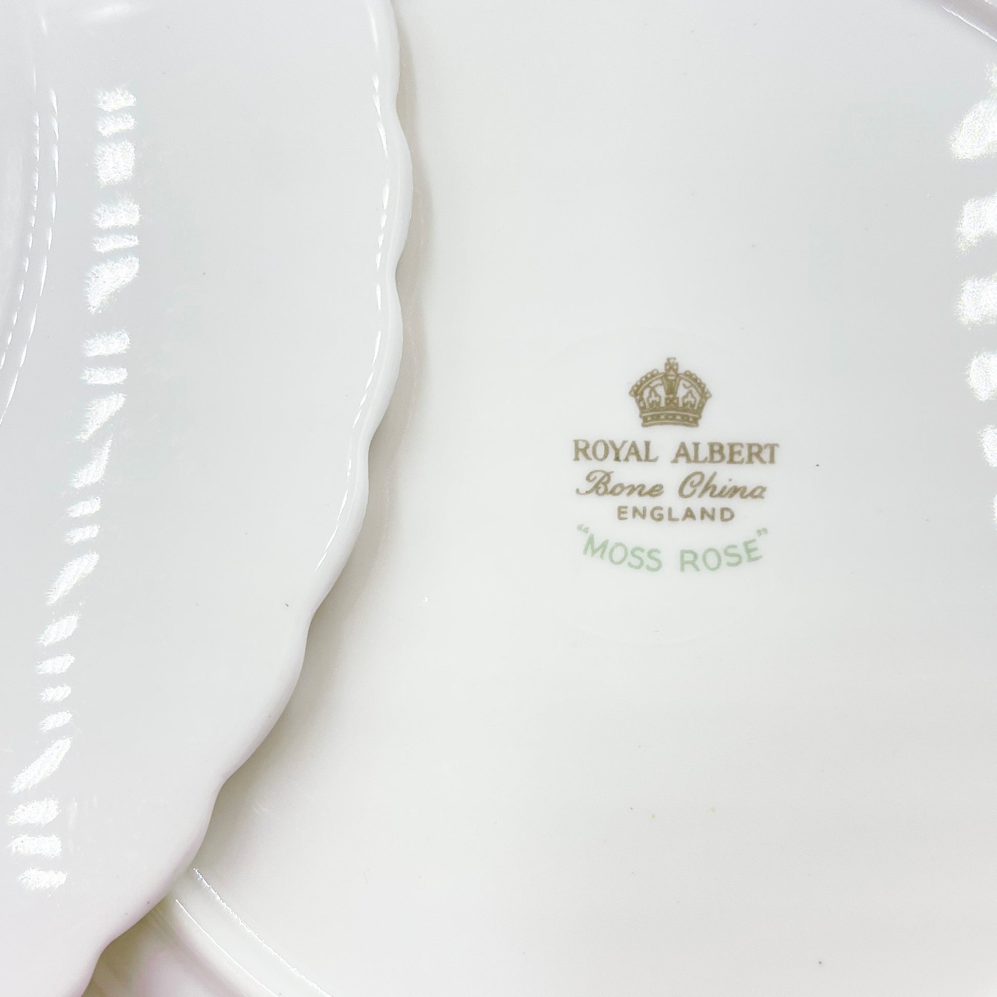 Royal Albert Vintage Moss Rose Salad Plate