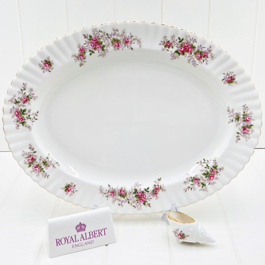 Royal Albert Vintage Lavender Rose Platter