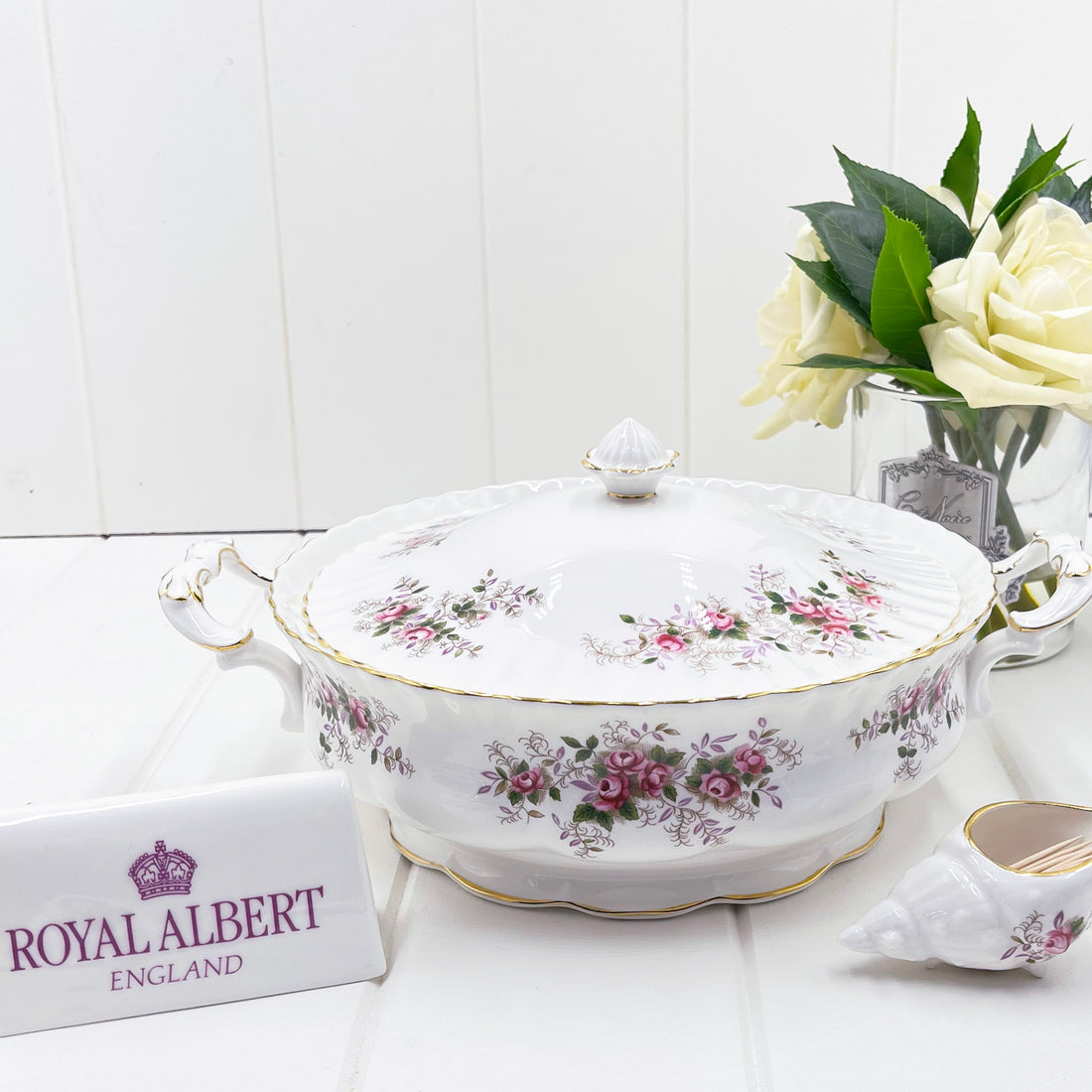 Royal Albert Vintage Lavender Rose Tureen