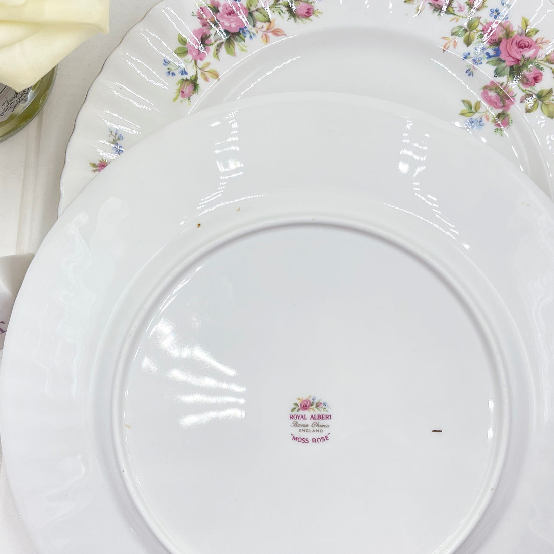 Royal Albert Vintage Moss Rose Dinner Plate
