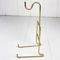 Hanging Cup and Saucer Brass Stand