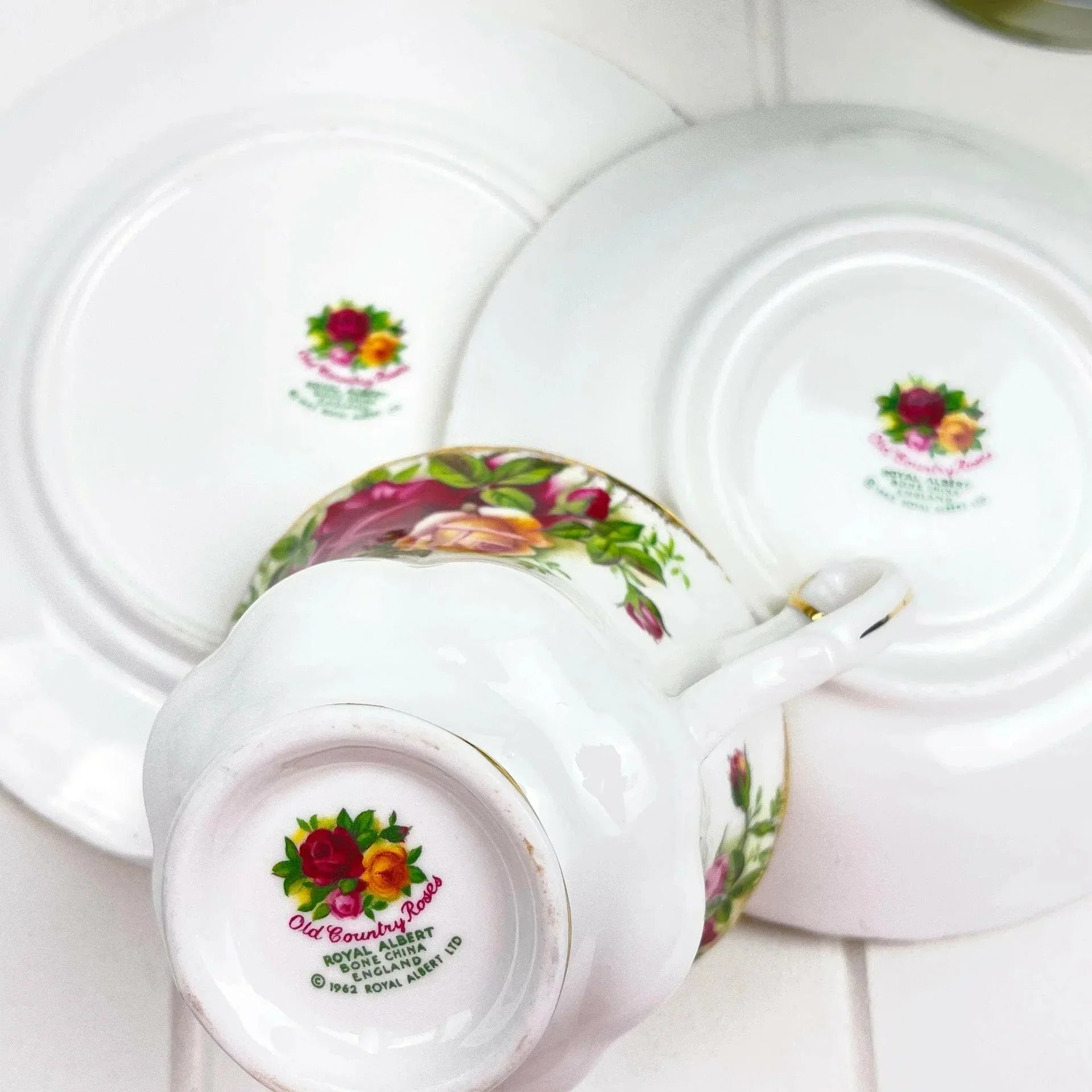 Royal Albert Vintage Old Country Roses Tea Trio - Exquisite Homewares 