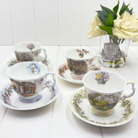 Royal Doulton Brambly Hedge Four Seasons Cup and Saucer - Winter