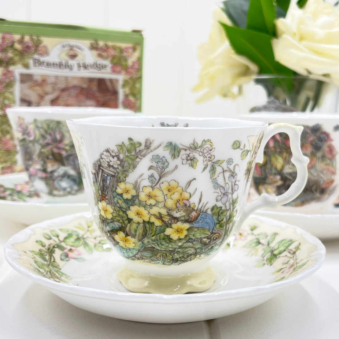 Royal Doulton Brambly Hedge Four Seasons Cup and Saucer - Summer