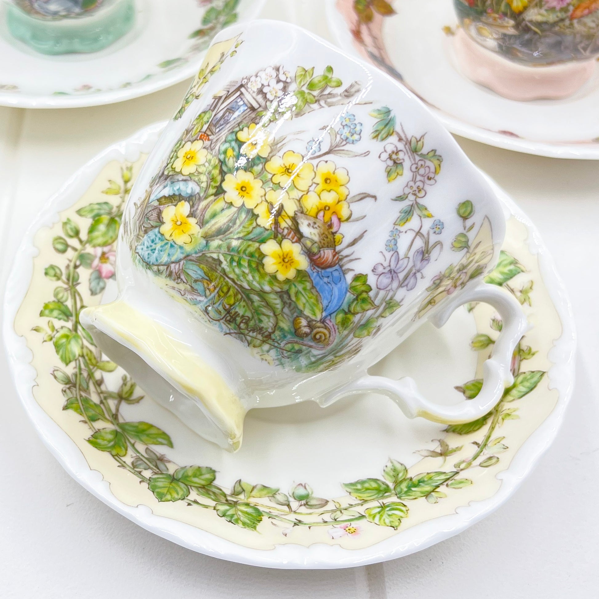 Royal Doulton Brambly Hedge Four Seasons Cup and Saucer - Summer