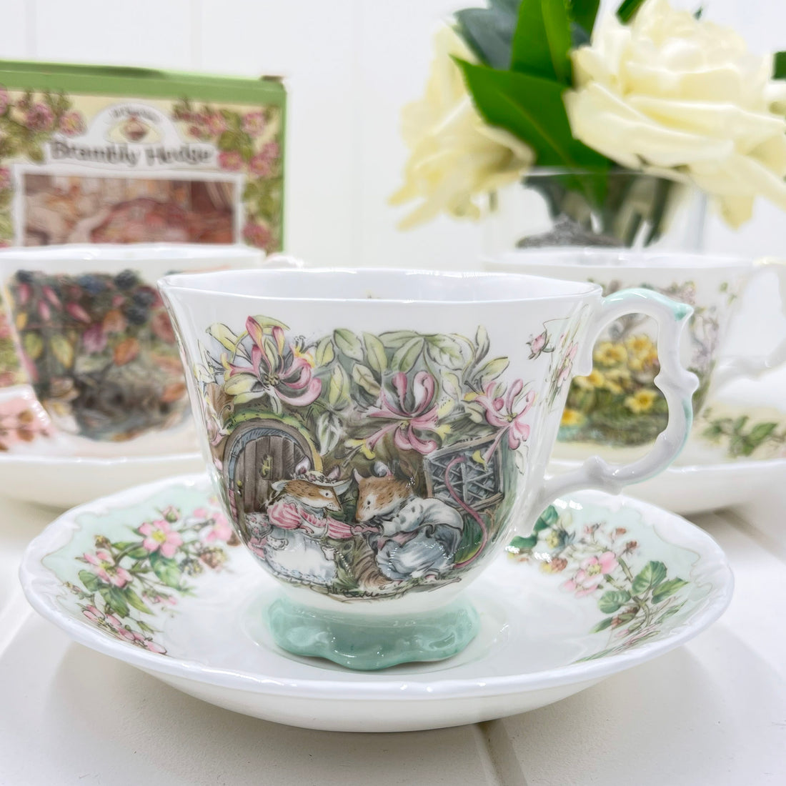 Royal Doulton Brambly Hedge Four Seasons Cup and Saucer - Spring