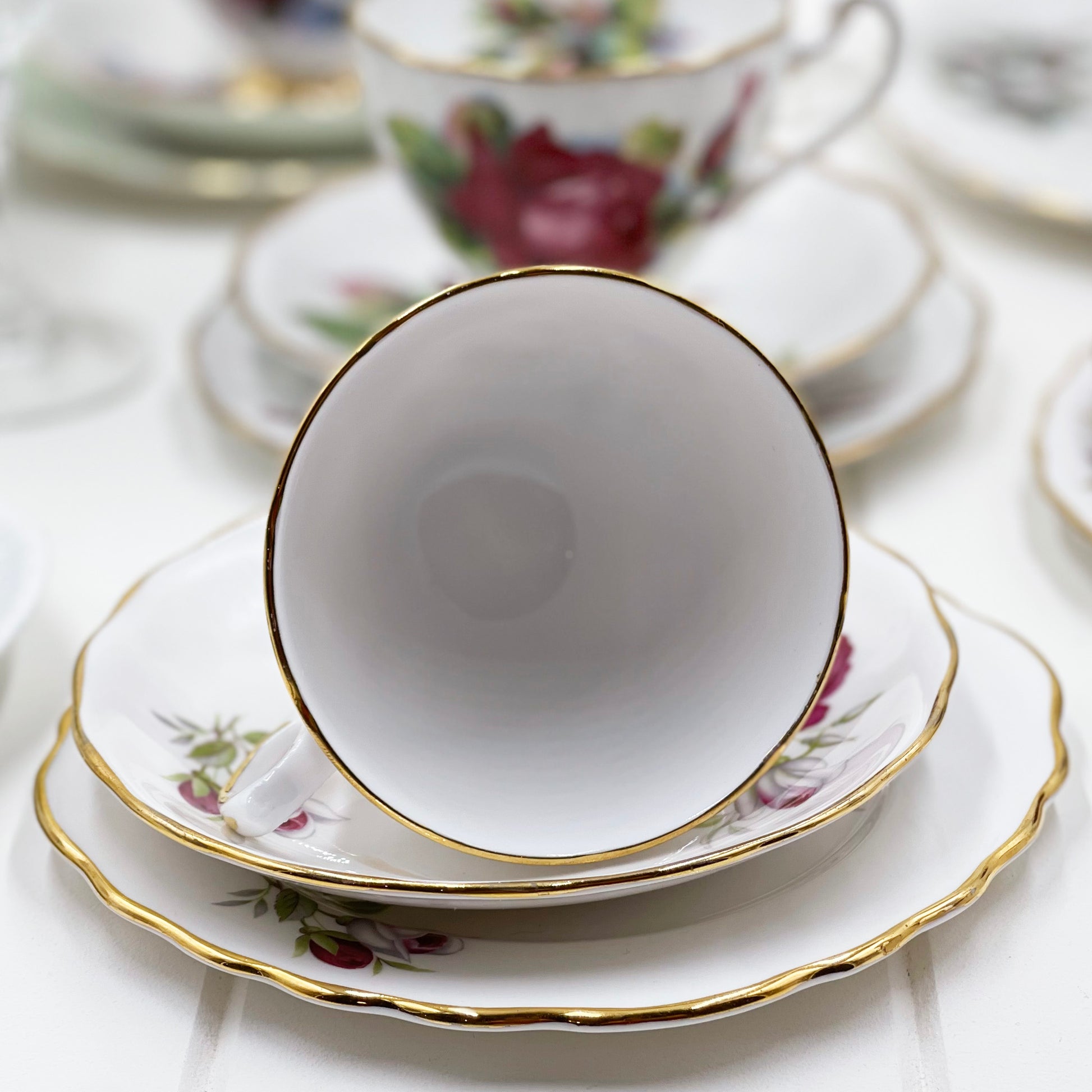 Royal Albert, Shelley, Queen Anne, Duchess, Colclough Crazy High Tea Set