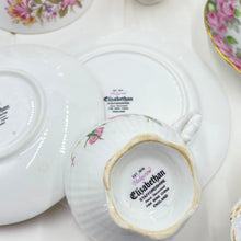 Load image into Gallery viewer, Royal Albert, Colclough, Coalport, Vera Wang Pink Crazy High Tea Set for Two.
