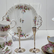 Load image into Gallery viewer, Royal Albert, Colclough, Coalport, Vera Wang Pink Crazy High Tea Set for Two.
