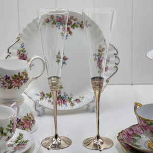 Royal Albert, Colclough, Coalport, Vera Wang Pink Crazy High Tea Set for Two.