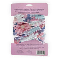 Floral ice silk wrap tube, stretchy & breathable, perfect as headband or bandana, UPF 50+ sun protection