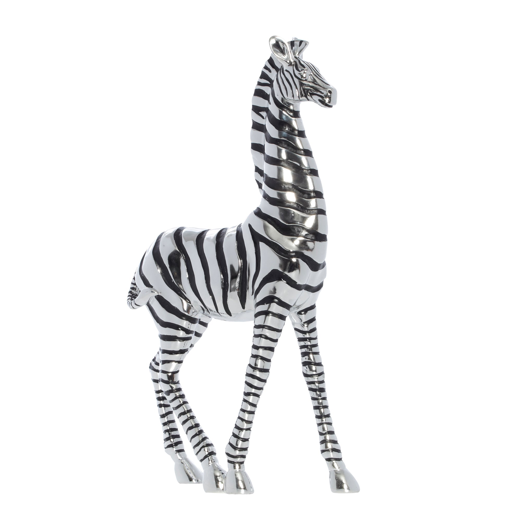 Silver and Black Zebra