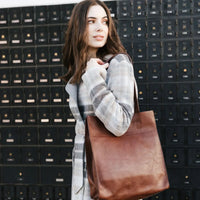 Henk Berg Catie Tote in Olive - Exquisite Homewares 