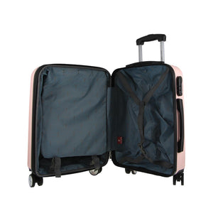 Pierre Cardin 54cm Cabin Hard Case Rose