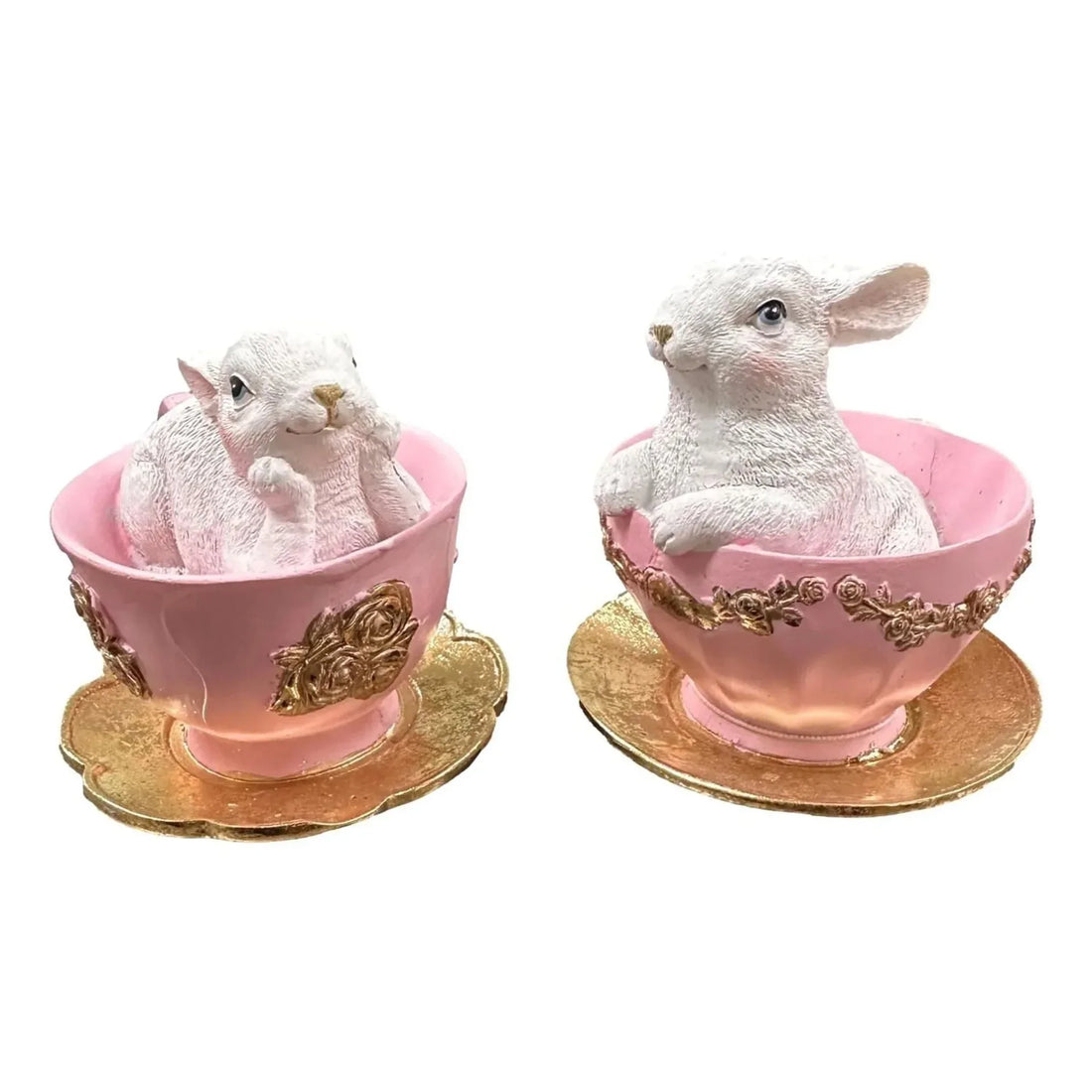 Deluxe Bunny in a Tea Cups - Sitting or Standing