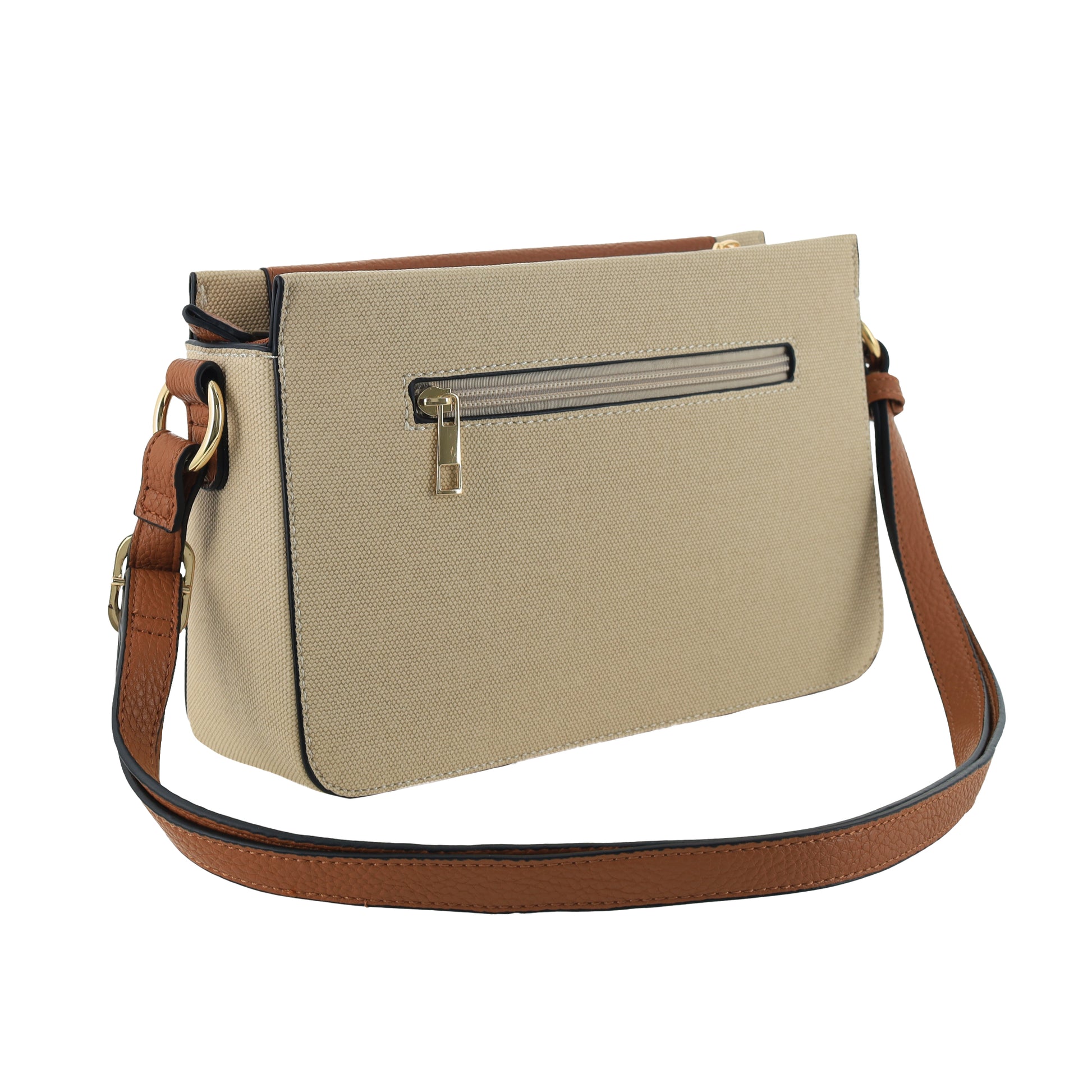 Milleni Cross-body Bag in Bone