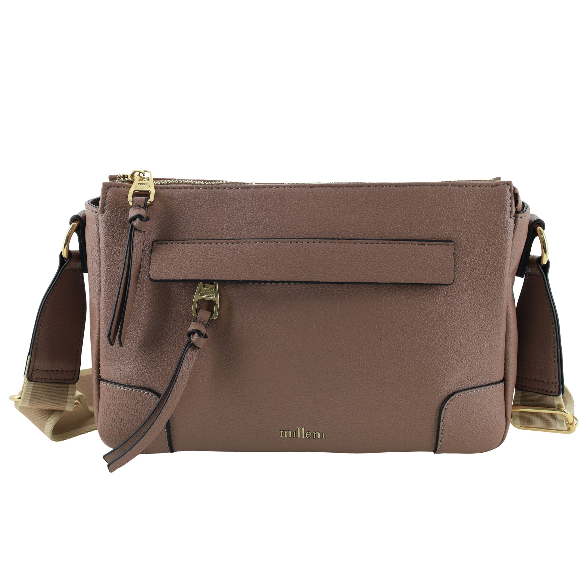 Milleni Cross-body Bag in Rose