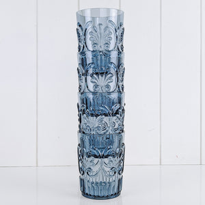 Acrylic Scollop Blue Tumbler