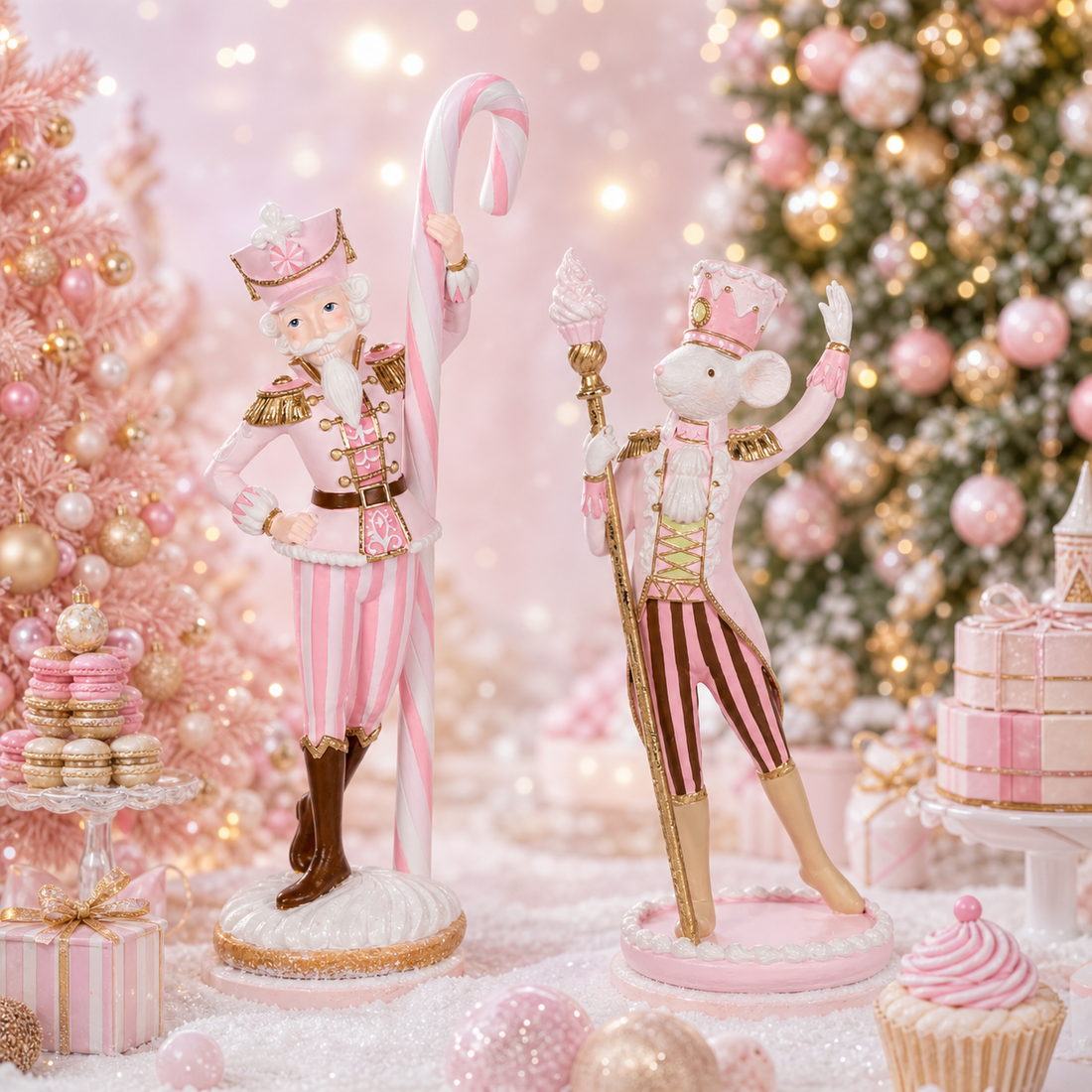 Patisserie Mouse Nutcracker - 12cm