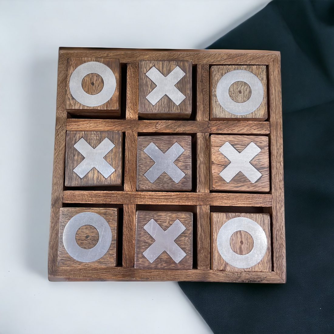 Vintage Charm Noughts and Crosses Set