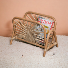 Load image into Gallery viewer, Rattan Magazine Rack
