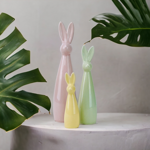 Easter Rabbits - Colourful Bunny Family